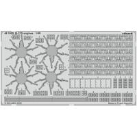 Eduard 1/48 B-17G Engines Photo Etched Set (Hong Kong Models)