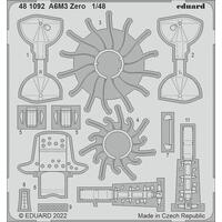 Eduard 1/48 A6M3 Zero Photo Etched Set [481092]