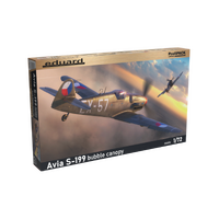 Eduard 1/72 Avia S-199 Bubble Canopy Plastic Model Kit [70151]