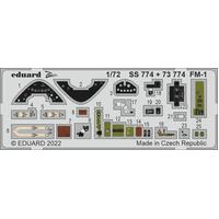 EDUARD 1/72 FM-1 PHOTO ETCHED PARTS [SS774]