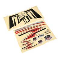 E-FLITE DECAL SHEET, HABU STS