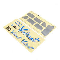 E-Flite Valiant 1.3, Decal Sheet