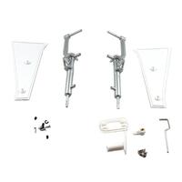 E-FLITE LANDING GEAR STRUT AND DOOR SET, P-51D 1.2M