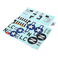E-Flite Decal Sheet, P-51D 1.2M