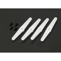 E-FLITE 3D SERVO ARM SET WITH SCREWS , 4PCS SUIT S75, HS-55