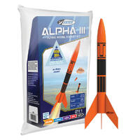 ESTES ALPHA III BEGINNER MODEL ROCKET KIT (18MM STANDARD ENGINE)