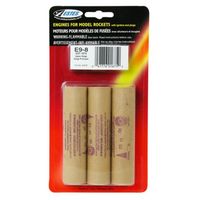 ESTES 24MM ENGINE E9-8 (3 EA) (UN0276 1.4C DG)