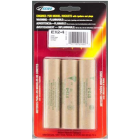ESTES 24MM ENGINE E12-4 (3 EA) (UN0276 1.4C DG)