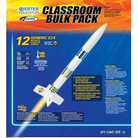 ESTES GENERIC E2X BEGINNER MODEL ROCKET (12PK) BULK PACK