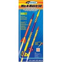 Estes Mix-N-Match 50 (2) Model Rocket Kit (18Mm Standard Engine)