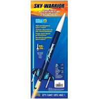 ESTES SKY WARRIOR ADVANCED MODEL ROCKET KIT (18MM STANDARD ENGINE)
