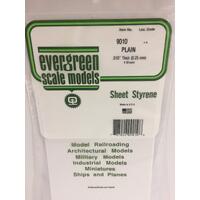 Evergreen White Polystyrene Sheet 0.010 X 6 X 12" / 0.25Mm X 15Cm X 30Cm (4)