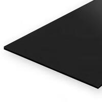 Evergreen Black Polystyrene Sheet 0.030 X 8 X 21" / 0.76Mm X 20Cm X 53Cm (4)