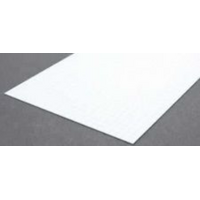 Evergreen White Polystyrene Sheet 0.125 X 12 X 24" / 3.2Mm X 30Cm X 61Cm (2)