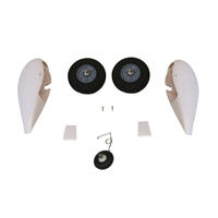 Flex Innovations Wheel Pant Set With Wheels, Axles And Tail Gear, Rv-8 60E