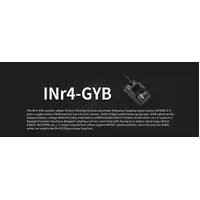 Flysky Inr4 Gyb Receiver 4 Channels Noble Nb4 Gyro Receiver For Flysky Nb4 Noble Lite Noble Pro Radio Transmitter Afhds 3