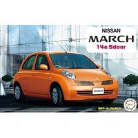 FUJIMI 1/24 NISSAN NEW MARCH 14E 5 DOOR (ID-62) PLASTIC MODEL KIT