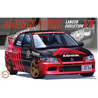 FUJIMI 1/24 ADVAN-PIAA MITSUBISHI LANCER EVOLUTION VII [ID-307] PLASTIC MODEL KIT
