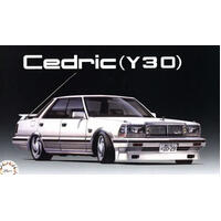 Fujimi 1/24 Nissan Cedric 4 Door Hardtop (Y30) (High Society Car Version) [Hc-8] Plastic Model Kit