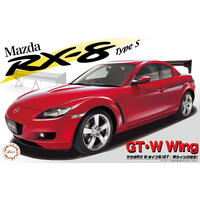FUJIMI 1/24 MAZDA RX-8 TYPE S (W/GT W WING) [ID-326] PLASTIC MODEL KIT