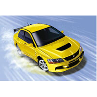 Fujimi 1/24 Mitsubishi Lancer Evolution Ix Gsr (W/Gt Wing) [Id-329] Plastic Model Kit