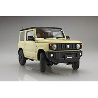 Fujimi 1/24 Suzuki Jimny Jb64 (Chiffon Ivory Metallic/Black 2 Tone Roof) [C-Nx-20 Ex-1] Plastic Model Kit