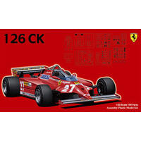 Fujimi 1/20 Ferrari 126Ck 1981 (Gp-4) Plastic Model Kit [09196]