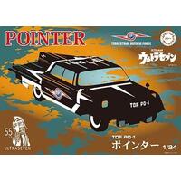 FUJIMI 1/24 TDF PO-1 POINTER 55TH ANNIVERSARY PACKAGE VER. (ULTRAMAN) PLASTIC MODEL KIT