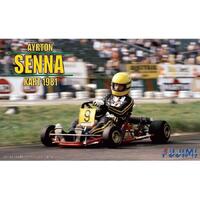 Fujimi 1/20 Ayrton Senna Kart 1981 (Kart-1) Plastic Model Kit