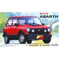 FUJIMI 1/24 AUTOBIANCHI A112 ABARTH (RS-10) PLASTIC MODEL KIT [12686]