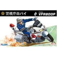Fujimi 1/12 Honda Vfr800P Motorcycle Police (Bike-No4) Plastic Model Kit [14165]