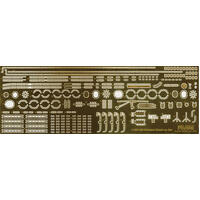 Fujimi 1/700 Photo-Etched Parts For Ijn Light Cruiser Kitakami (W/2 Pcs 25Mm Mg) (Toku - 85 Ex-1)