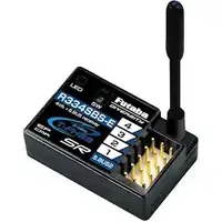 Futaba R334SBS-E 4-Channel Receiver (T-FHSS/S.Bus2) [FUTR334SBSE]
