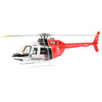 Flywing Bell206 GPS 6Ch RC Helicopter - Four Blades RTF
