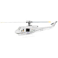 Flywing UH1 3D GPS 10Ch RC Helicopter - Two Blades Gray RTF