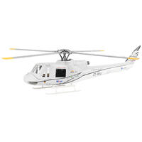 Flywing UH1 3D GPS 10Ch RC Helicopter - Four Blades Gray RTF