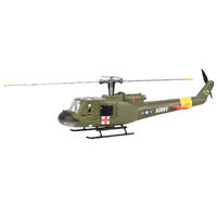 Flywing UH1 3D GPS 10Ch RC Helicopter - Two Blades Green RTF