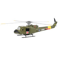 Flywing UH1 3D GPS 10Ch RC Helicopter - Four Blades Green RTF