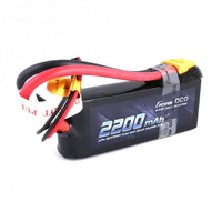 Gens Ace 2200Mah 50C 7.4V Lipo Battery (Traxxas Plug) - Ga2T-2200-50C