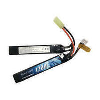 GENS ACE 1200MAH 25C 11.1V SOFT CASE LIPO BATTERY GEL (MINI TAMIYA-PLUG)