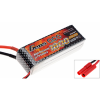 GENS ACE 1800MAH 25C 11.1V SOFT CASE BATTERY (DEANS PLUG) - GA3S-1800-25C-S