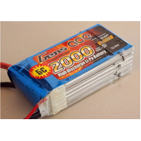 GENS ACE 2000MAG 5C 11.1V SOFT CASE LIPO BATTERY (FUTABA PLUG)