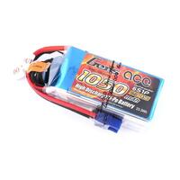GENS ACE 1050MAH 45C 22.2V SOFT CASE BATTERY (EC3 PLUG) - GA6S-1050-45C-SE