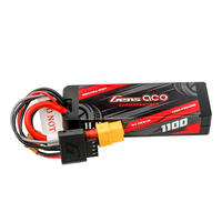 Gens Ace G-Tech 3S 1100Mah 11.1V Hardcase/Hardwired Lipo Battery (Xt60)