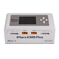 Gens Ace iMars D300 Plus G-Tech Smart Dual AC/DC Charger (White) (6S/16A) (AC-300W) (DC-350W x2) w/BlueTooth