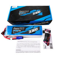 Gens Ace G-Tech 6S 3300mAh 60C 22.2V Soft Pack Lipo Battery (EC5)