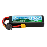 Gens Ace G-Tech 4S 3600mAh 60C 14.8V Soft Pack Lipo Battery (XT60)