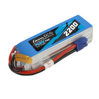 Gens Ace 3S 2200Mah 11.1V 25C Soft Case Lipo Battery (Ec3)