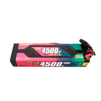 GENS ACE G-TECH 3S ADVANCED 4500MAH 100C 11.4V HARDCASE LIPO BATTERY (XT60)
