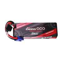 Gens Ace G-Tech 2S 5300Mah 7.4V Hardcase/Hardwired Lipo Battery (Ec5)